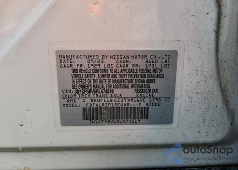 2024 Nissan Kicks S from USA, damaged, VIN 3N1CP5BV6RL474519